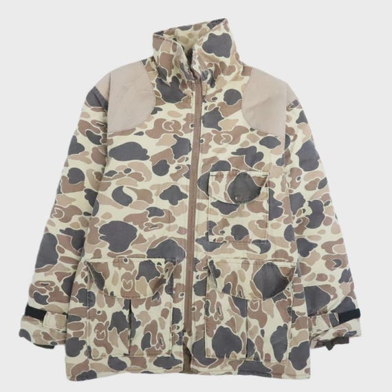 Vintage Lakefield Duck Camo Parka Coat Jacket Size XL