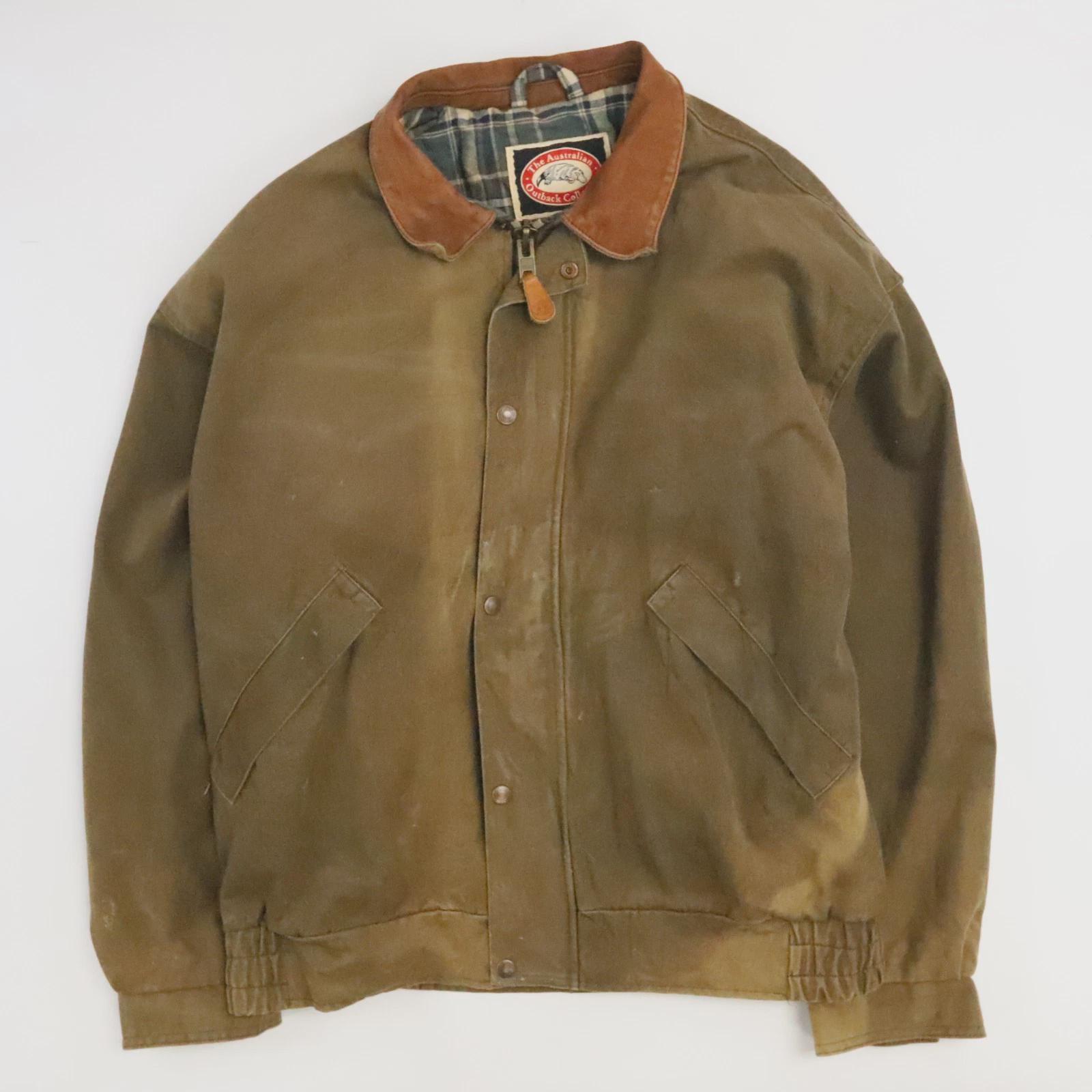 Vintage Australian Outback Bomber Jacket Size XL - Etsy Israel