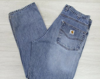 Carhartt Denim Jeans Size 36 X 30 Blue