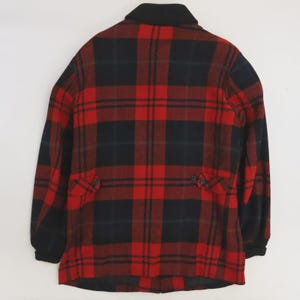 Abrigo/Chaqueta de lana Pendleton vintage, talla grande, a cuadros. imagen 2