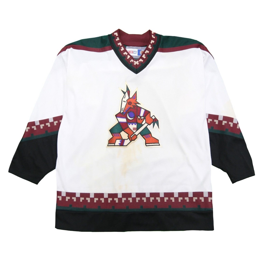 CCM Phoenix Coyotes Kachina Blank Jersey Vtg 90s NHL Hockey 