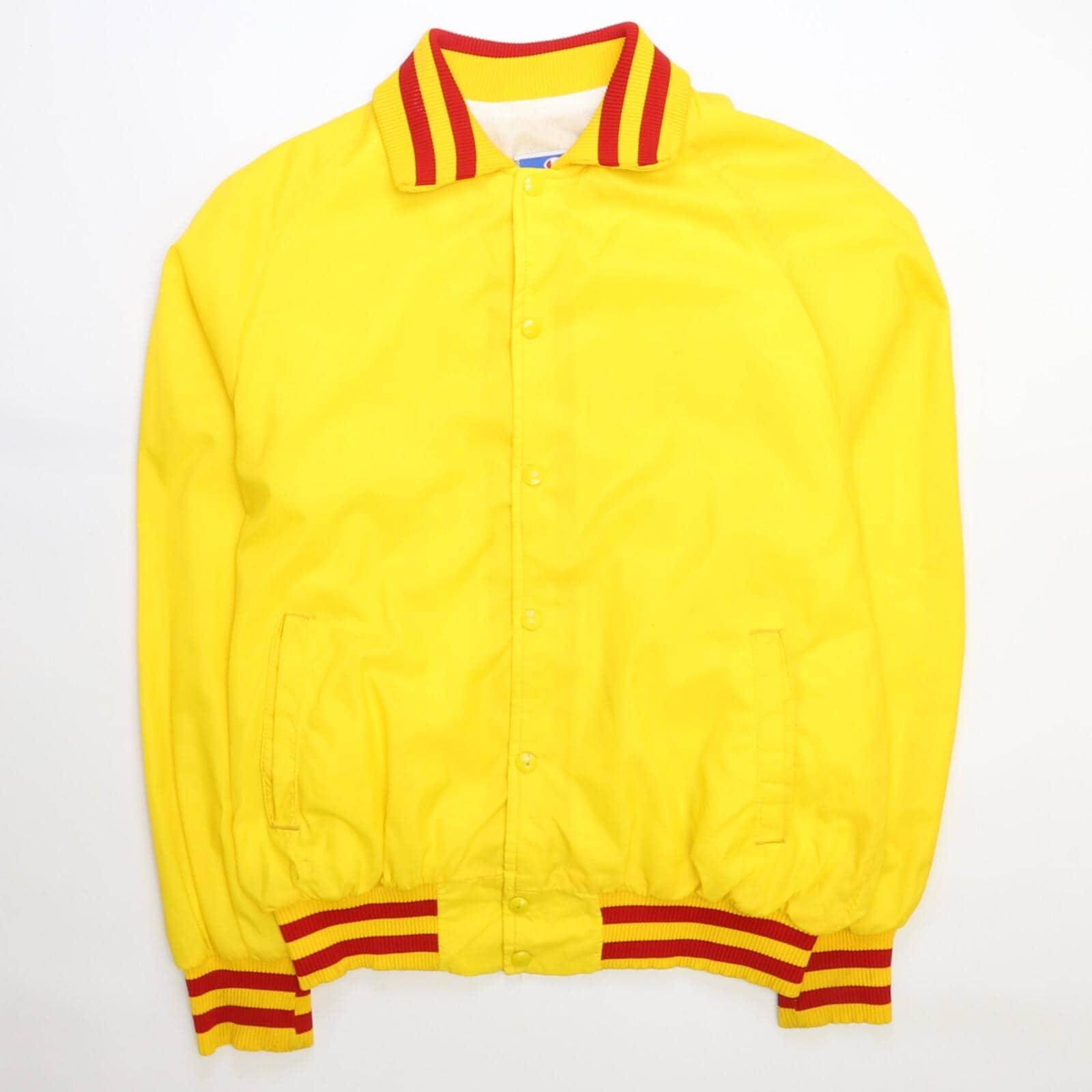 Vintage Iowa State Champion Bomber Jacke Gr. XL Gelb 80er Jahre
