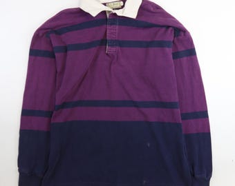 Men's Bean's Vintage Soft Rugby, Embroidered | Shirts | L.L.