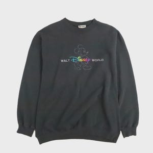 Vintage Mickey Mouse Walt Disney World Crewneck Sweatshirt Size 2XL 90s image 1