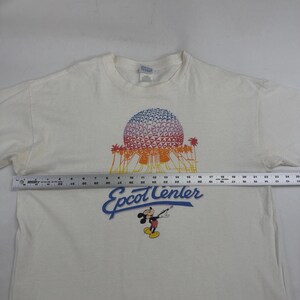 Vintage Walt Disney World Epcot Center T-Shirt Size XL 90s image 4