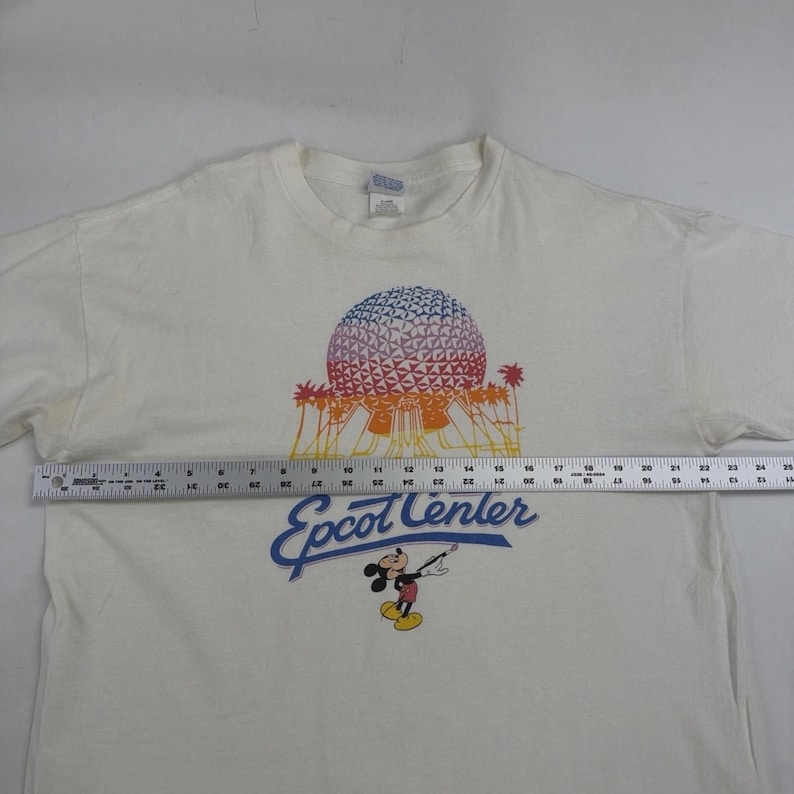 Vintage Walt Disney World Epcot Center T-Shirt Size XL 90s image 4