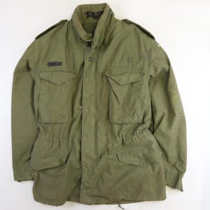Vintage OG-107 Cold Weather Field Coat Jacket Medium Military Army