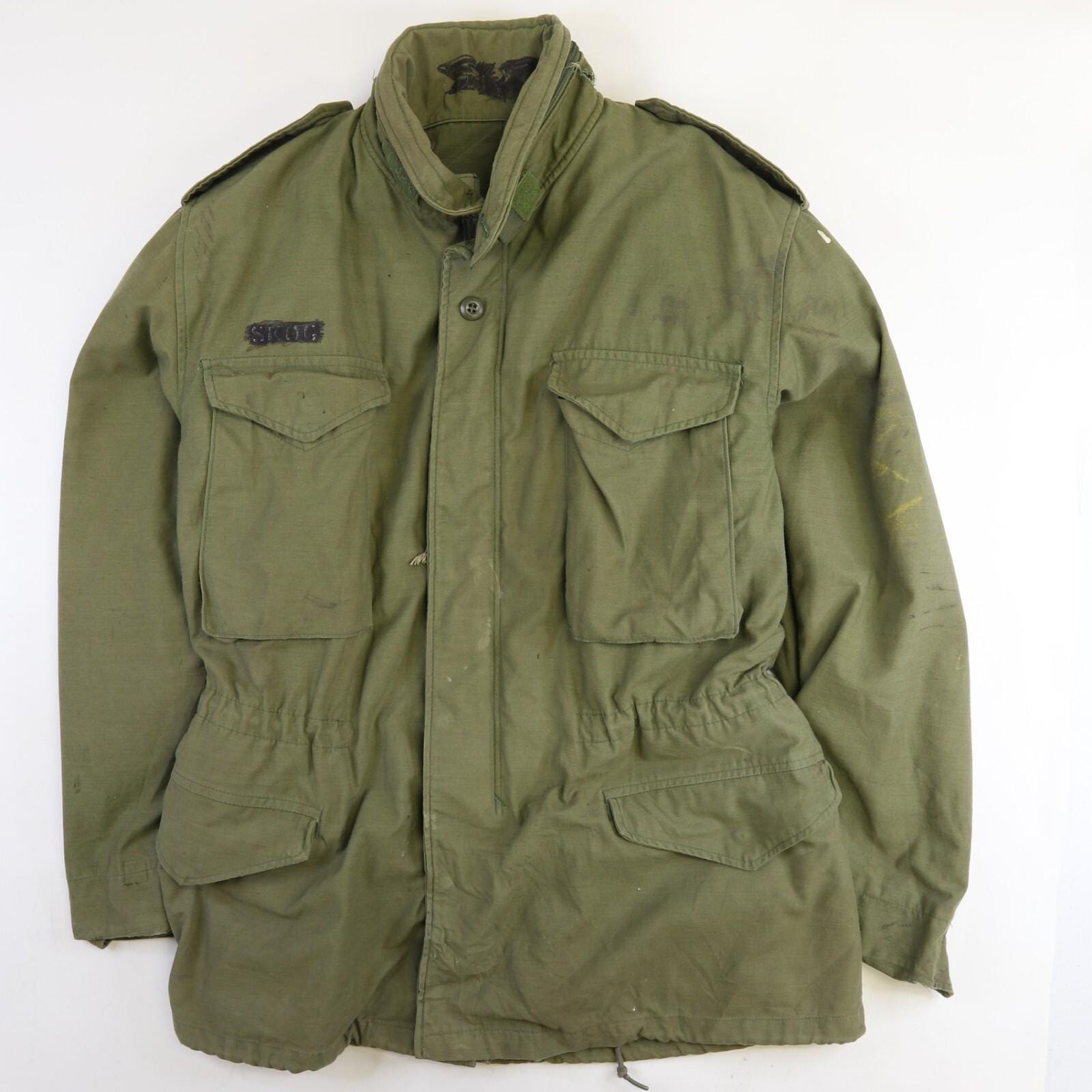 ジャケット・アウター usa 90-00's old military jacket khaki 42 usa 90-00's old military jacket khaki 42