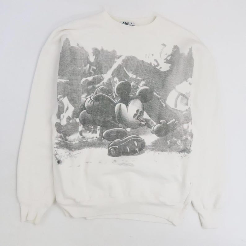 Sudadera vintage de Mickey Mouse de Disney, talla XL, años 90. imagen 1