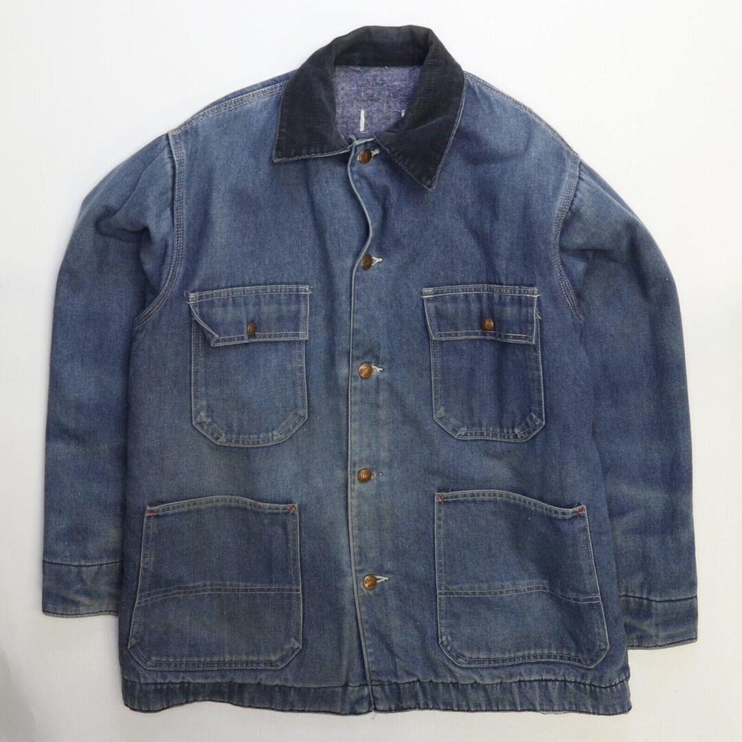 90'S Vintage Big Mac Work Jacket, Men's XL unclear Beige type Vintage Second Hand main image 1