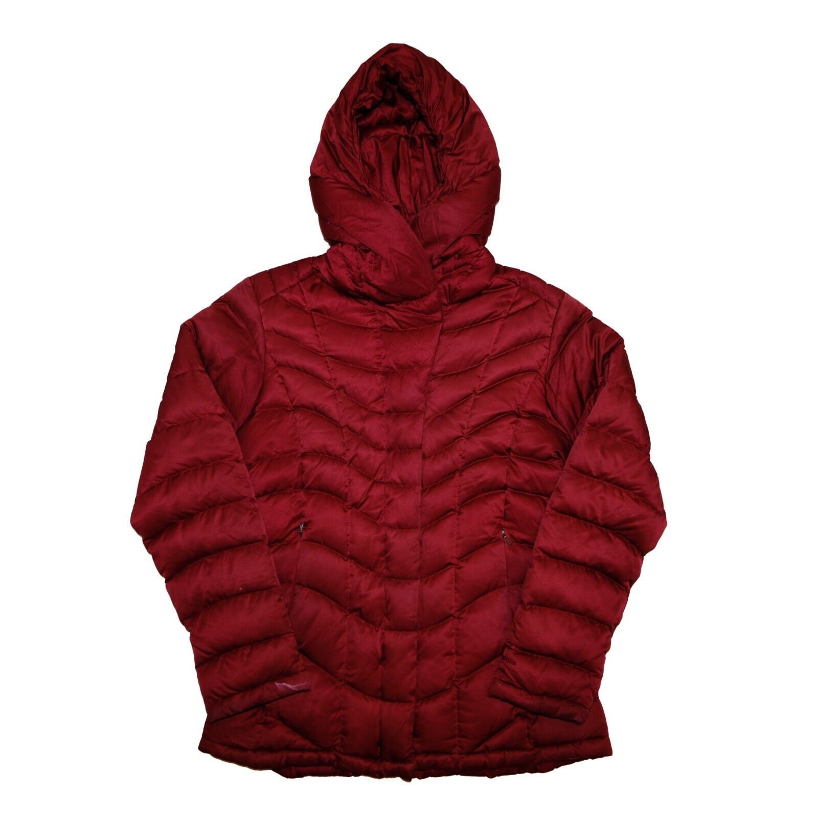 Patagonia Puffer Jacket Womens Size Small Red Goose Down Insulated