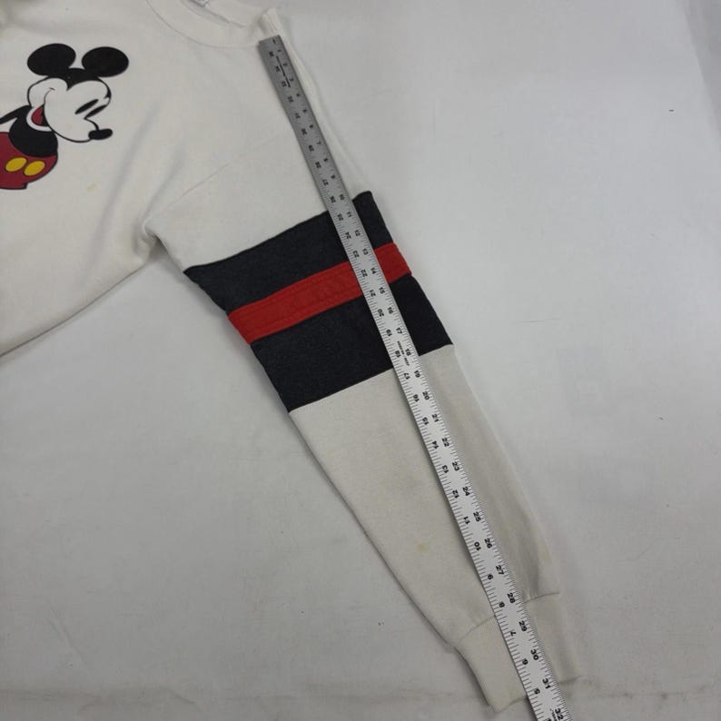 Vintage Mickey Mouse Disney Crewneck Sweatshirt Size Large 80s 90s image 6