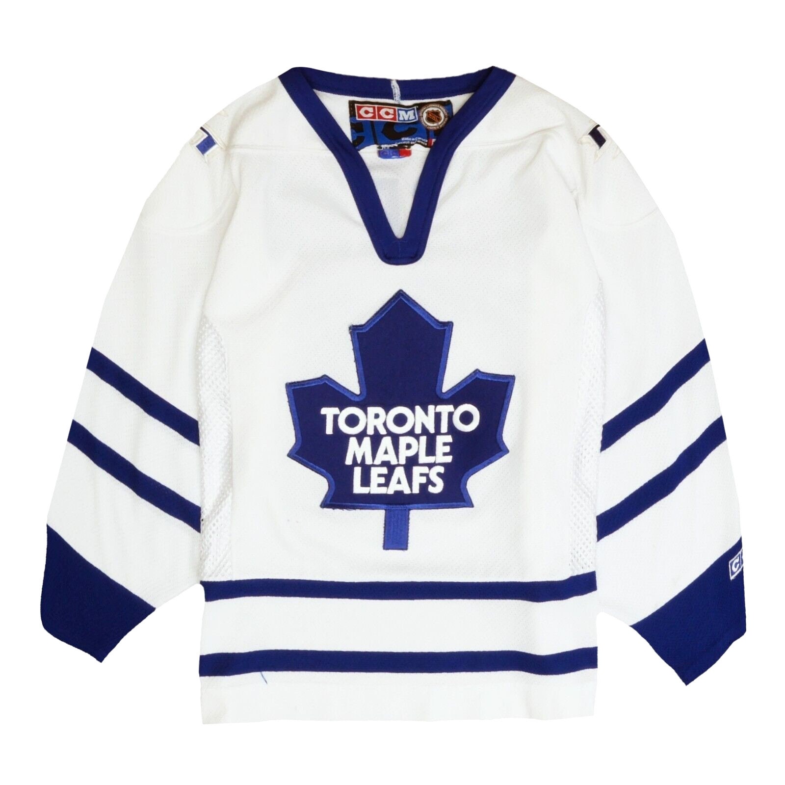 Mavin  NHL Starter Toronto Maple Leafs Curtis Joseph Hockey Jersey, Size XL