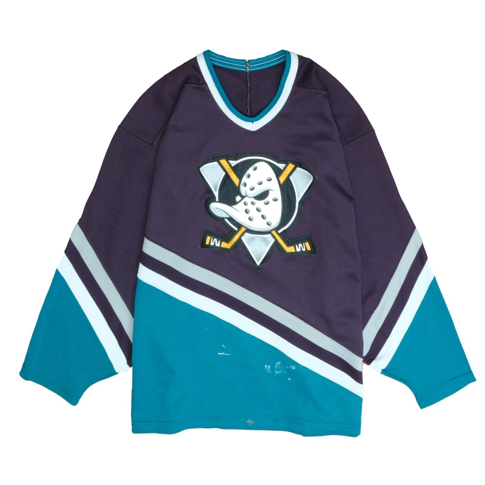CMP Anaheim Mighty Ducks jersey 1993-2006 NHL Walt Disney Mens XL