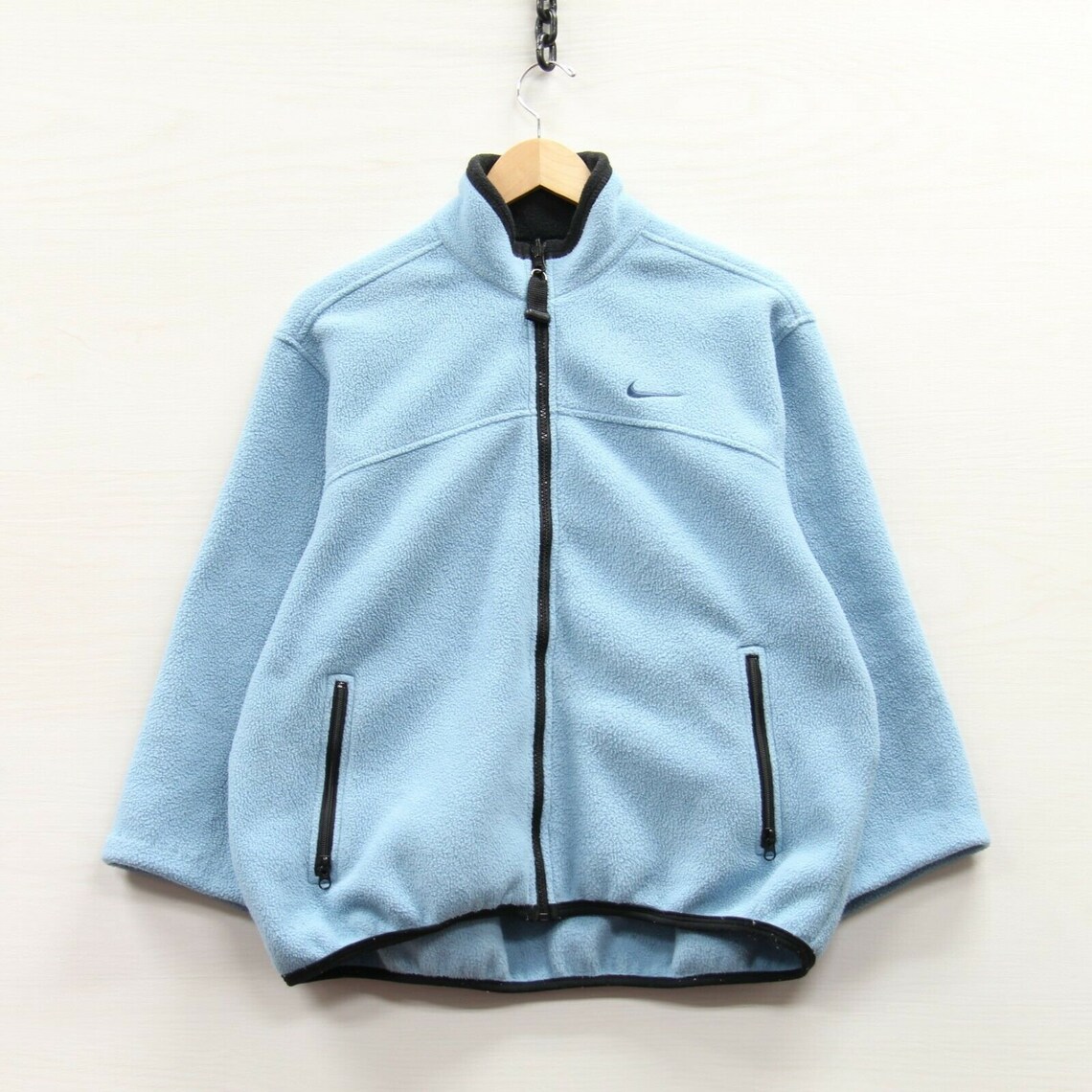 Vintage Nike ACG Fleece Jacket Womens Size Large Baby Blue | Etsy