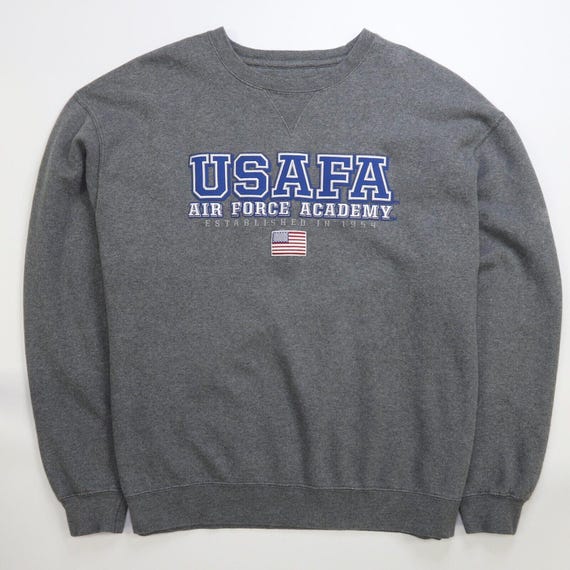 USAFA US Air Force Academy Crewneck Sweatshirt Size XL Etsy UK