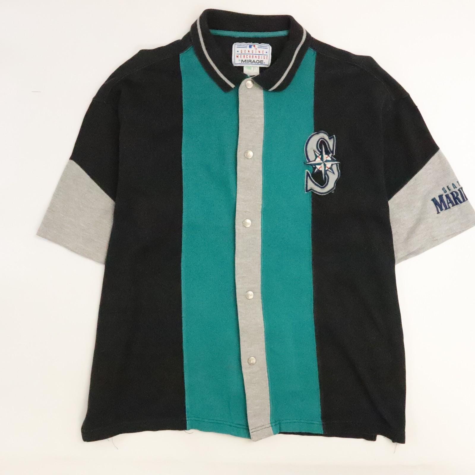 Vintage Seattle Mariners Mirage Baseball Jersey Size XL 90s MLB - Etsy