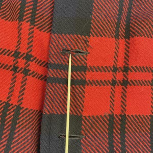 Abrigo/Chaqueta de lana Pendleton vintage, talla grande, a cuadros. imagen 9