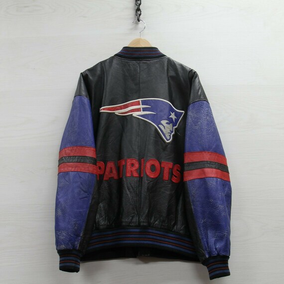 retro patriots jacket