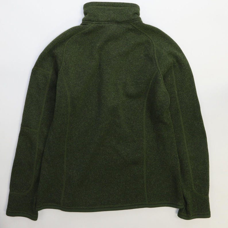 Patagonia Better Sweater Fleece Jacket Womens Size Medium Green Etsy