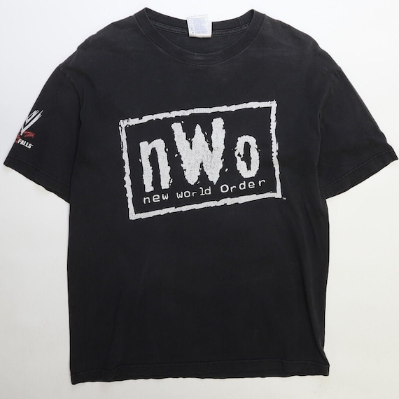 Vintage NWO Niagara Falls Wrestling T-shirt Size Large 2002