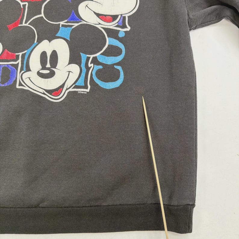 Vintage Mickey Mouse Disney Crewneck Sweatshirt Size Medium image 9