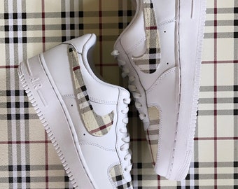 plaid nike shoes