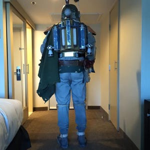Boba Fett Costume Cosplay Life Size image 4