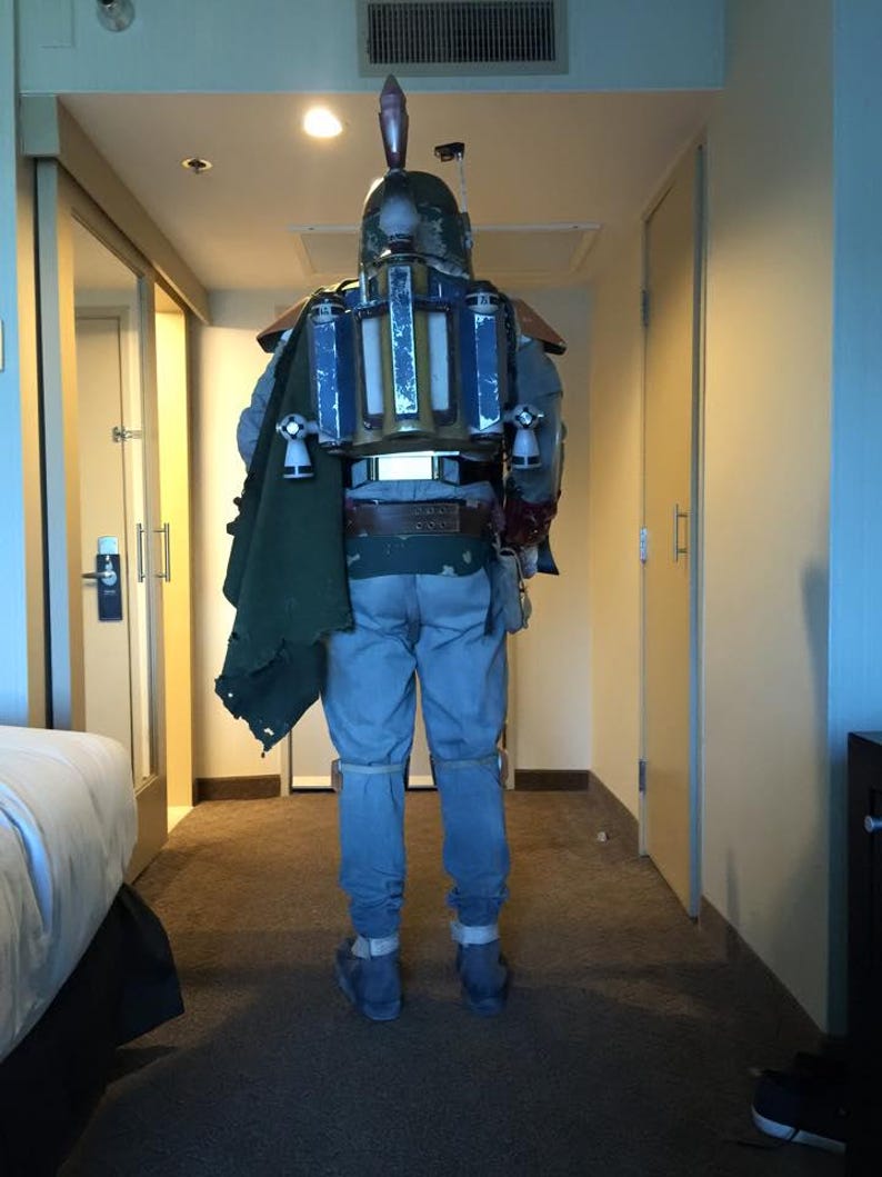 Boba Fett Costume Cosplay Life Size image 4