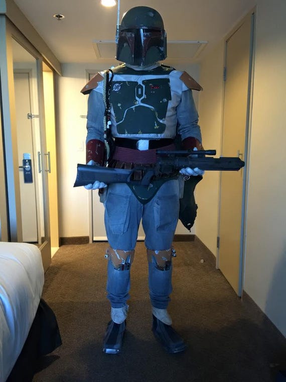 Boba Fett Costume Cosplay Life Size