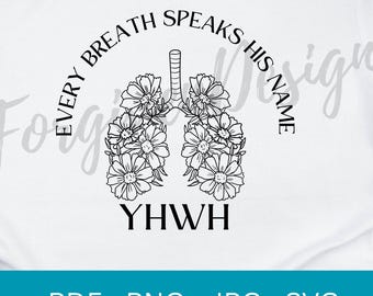 Yahweh YHWH SVG Bundle: Christian Faith Wall Art (Digital Download)