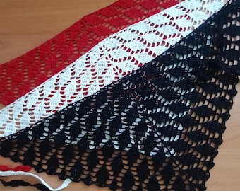 Pañuelo de algodón estilo boho: bandana de algodón hecha a mano, pañuelo para el cabello, bufanda para el cuello.