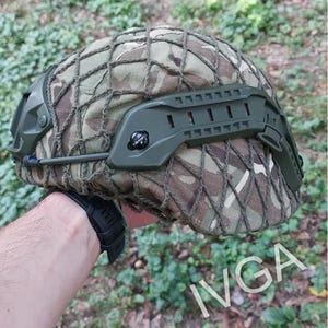 Camo Netting Helmet Cover: Tactical Combat Helmet Accessory