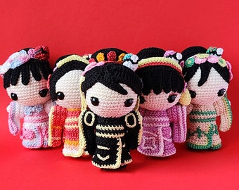 HANDMADE PLUSHIE* Kimono Girls