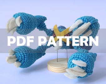 Steel Spider  - Crochet Amigurumi Pattern
