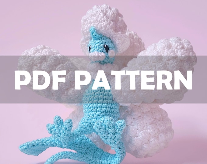 Altaria Crochet Pattern ~ Amigurumi PDF Patterns ~ ENGLISH Instructions ...