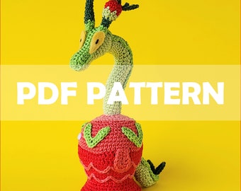 Apple Dragon - Crochet Amigurumi Pattern