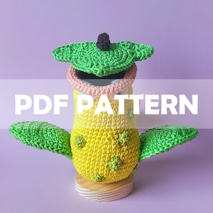 Pitcher Plant - Crochet Amigurumi Pattern