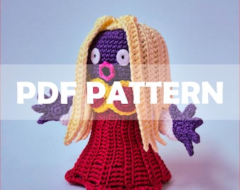 Icy Lady - Crochet Amigurumi Pattern