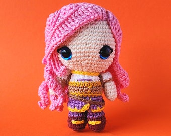 HANDMADE PLUSHIE* Steampunk Singer