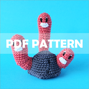 Sea Worms - Crochet Amigurumi Pattern