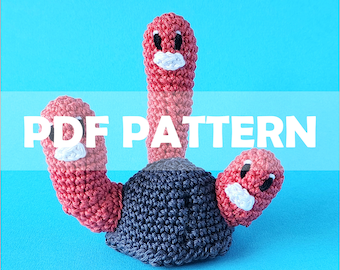 Sea Worms - Crochet Amigurumi Pattern