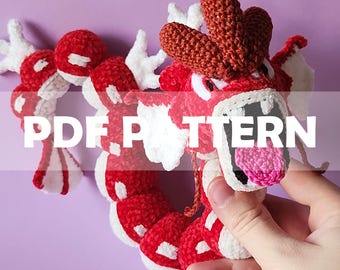 Red Dragon - Crochet Amigurumi Pattern