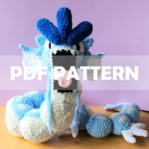 Blue Dragon - Crochet Amigurumi Pattern