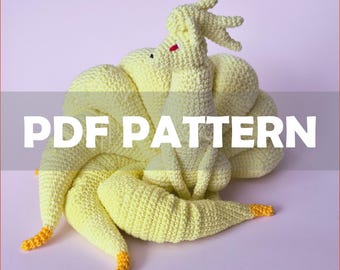 Nine Tailed Fox - Crochet Amigurumi Pattern