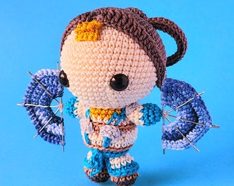 HANDMADE PLUSHIE* Blue Assassin
