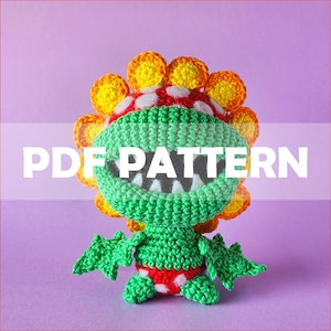 Hungry Flower - Crochet Amigurumi Pattern