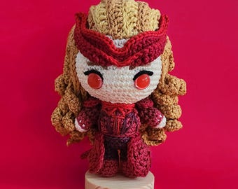 HANDMADE PLUSHIE* Red Sorceress