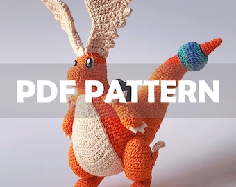Angelic Dragon - Crochet Amigurumi Pattern