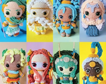 HANDMADE PLUSHIE* Olympian Gods Vol.1